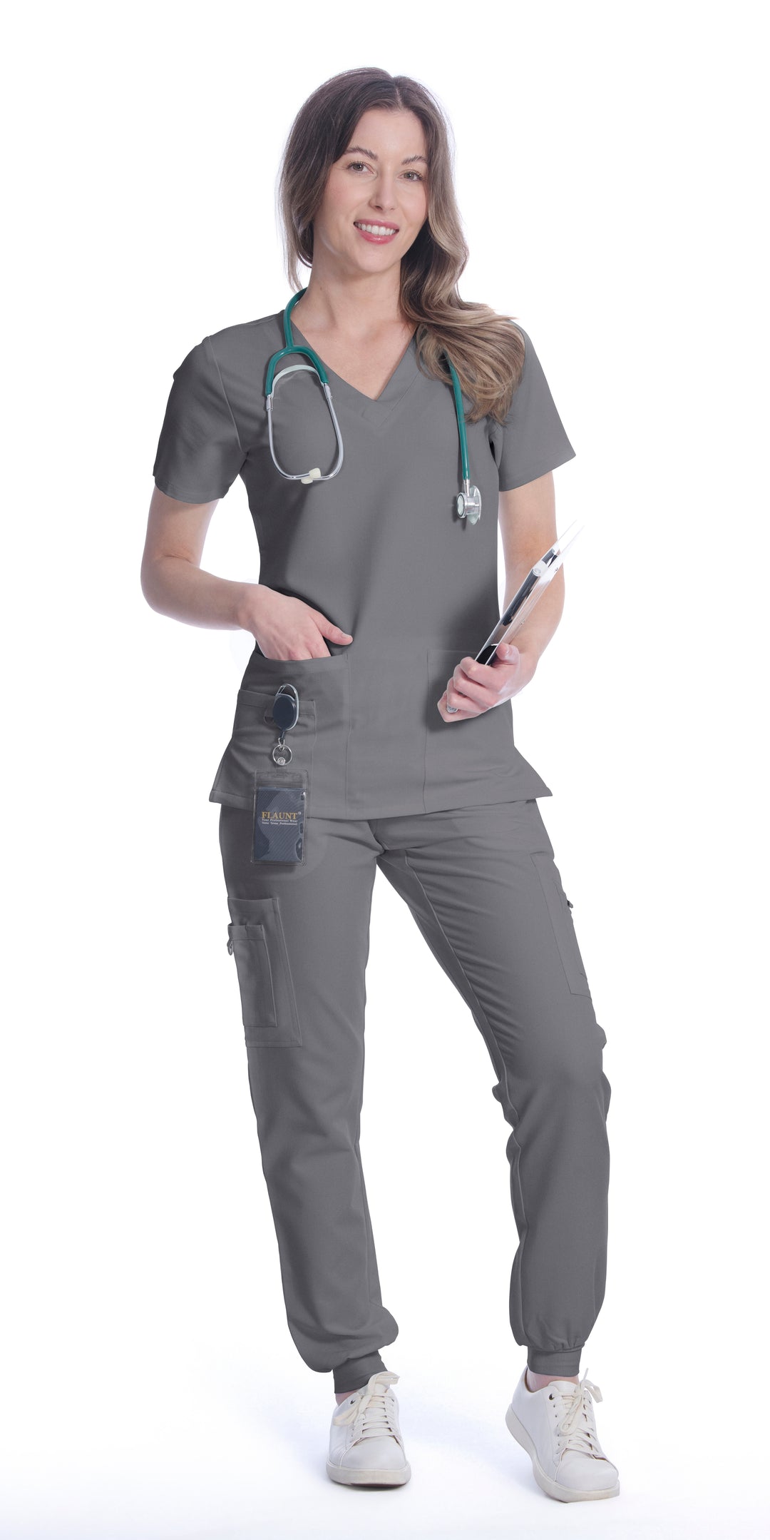 Flaunt Scrub Top 3600 - Comfort & Style Medical Uniform