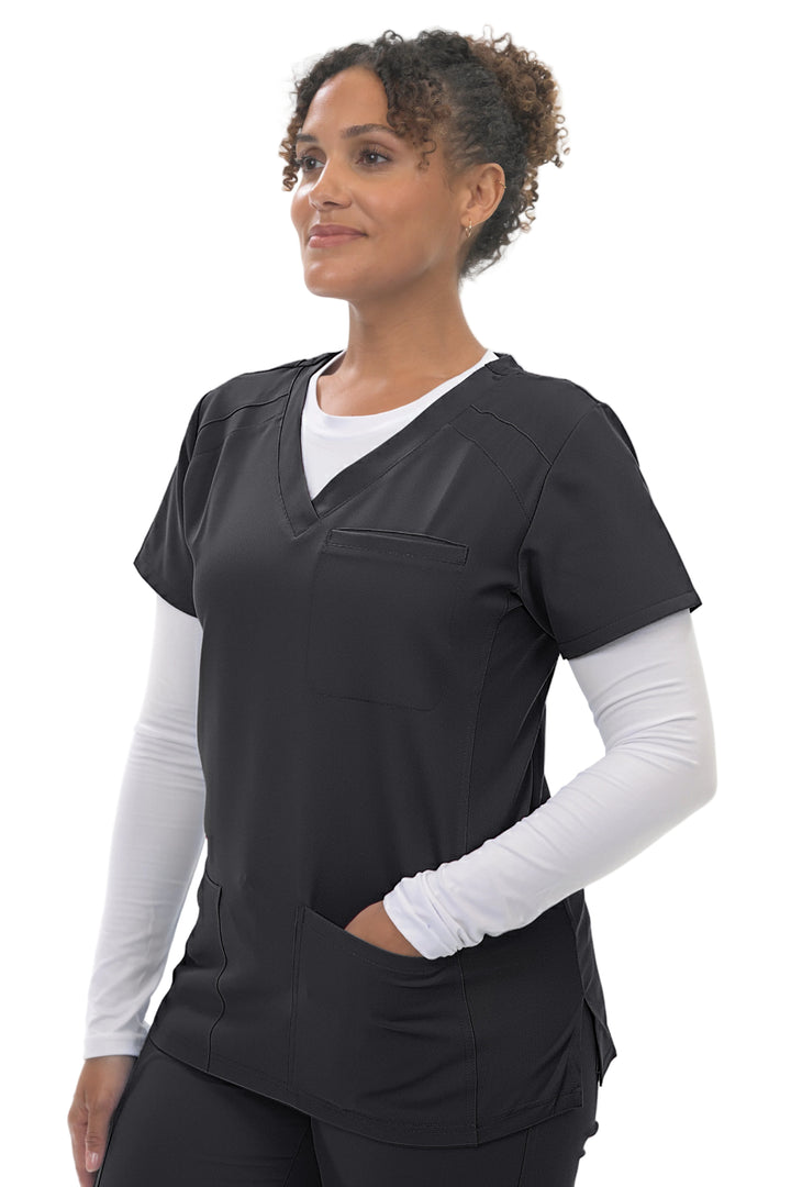 3602 FLAUNT FLEXI SCRUB TOP