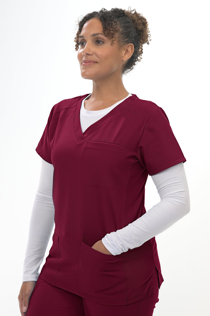 3602 FLAUNT FLEXI SCRUB TOP