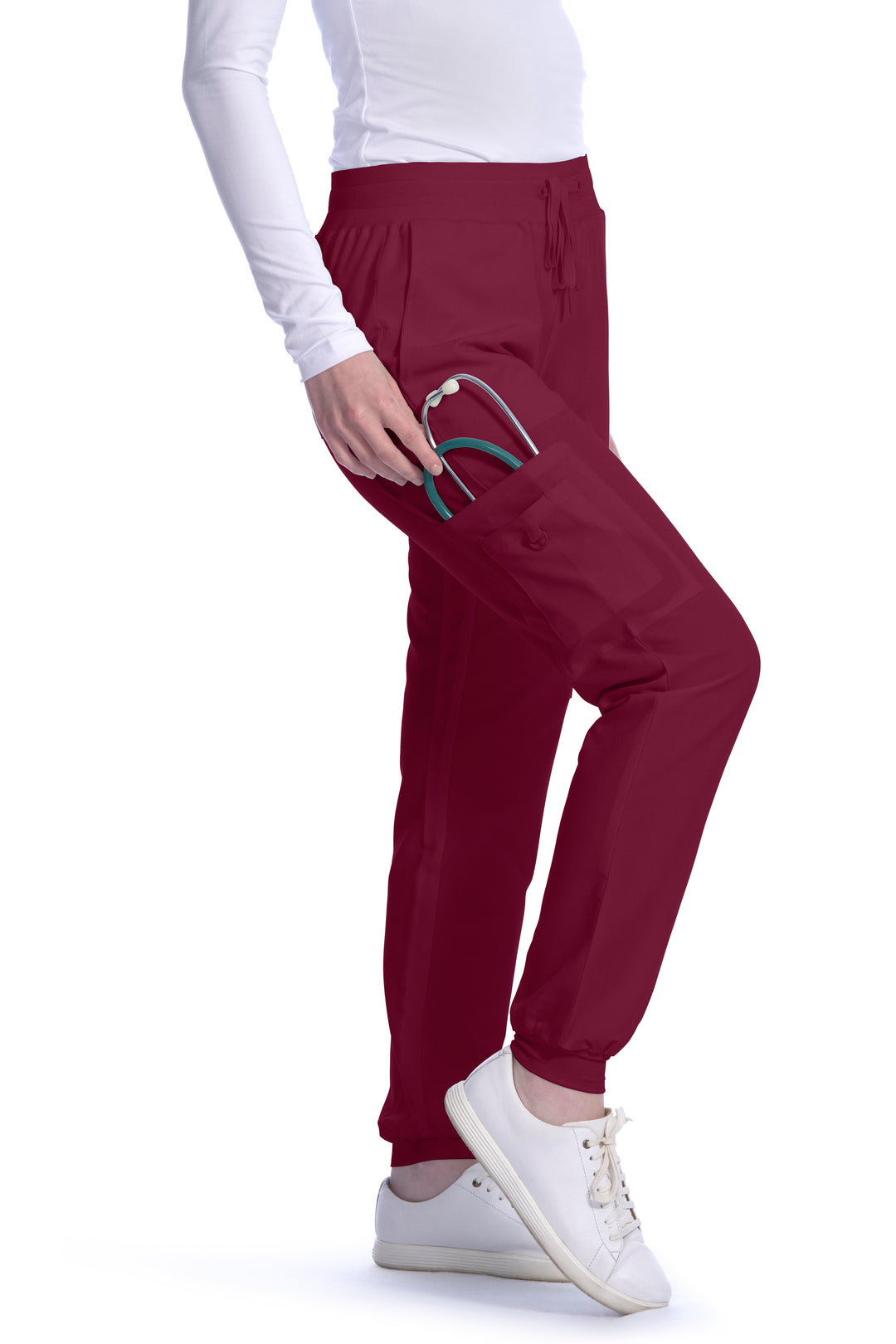 Zinnia Modern Yoga-Style ProfessionalcScrub Pants - Style 18-1044