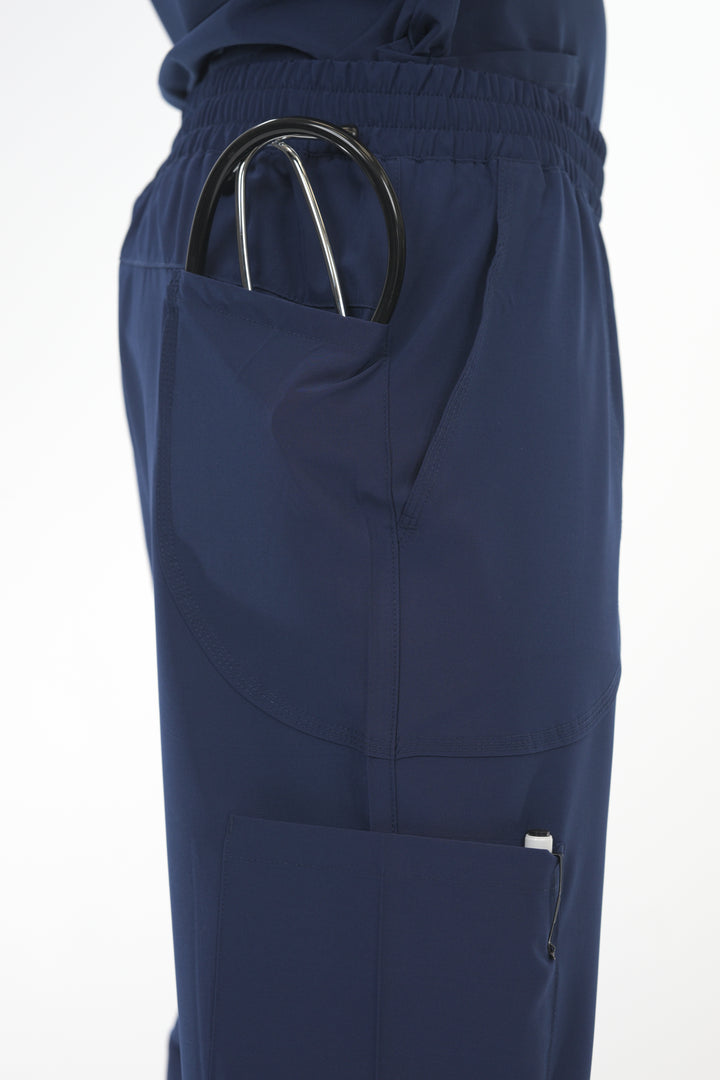 18-1048 ZINNIA UNISEX STRAIGHT-LEG UTILITY SCRUB PANT