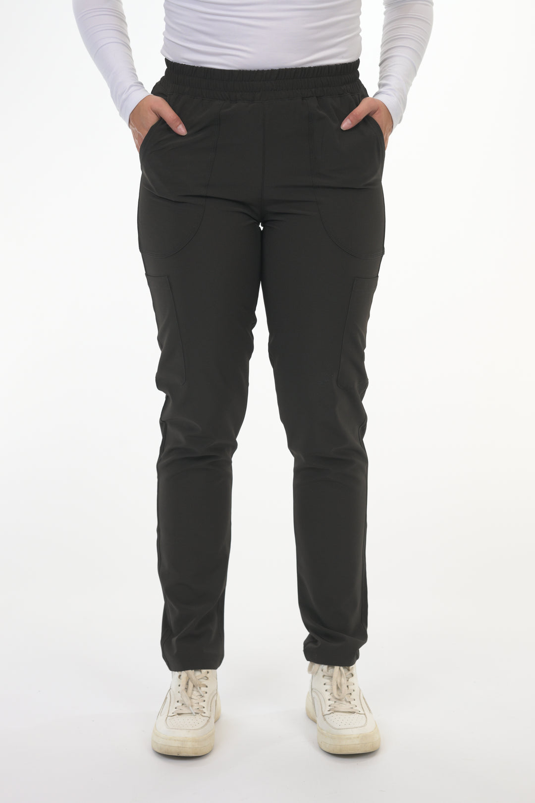 18-1048 ZINNIA UNISEX STRAIGHT-LEG UTILITY SCRUB PANT