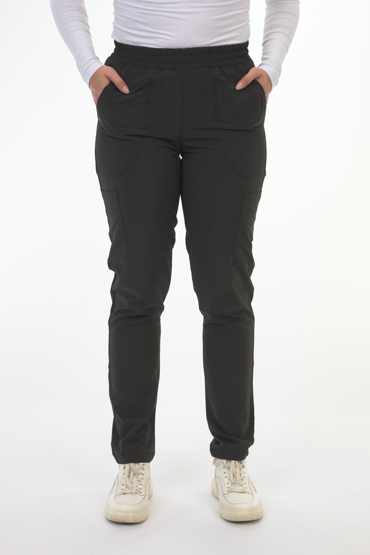 18-1048 ZINNIA UNISEX STRAIGHT-LEG UTILITY SCRUB PANT
