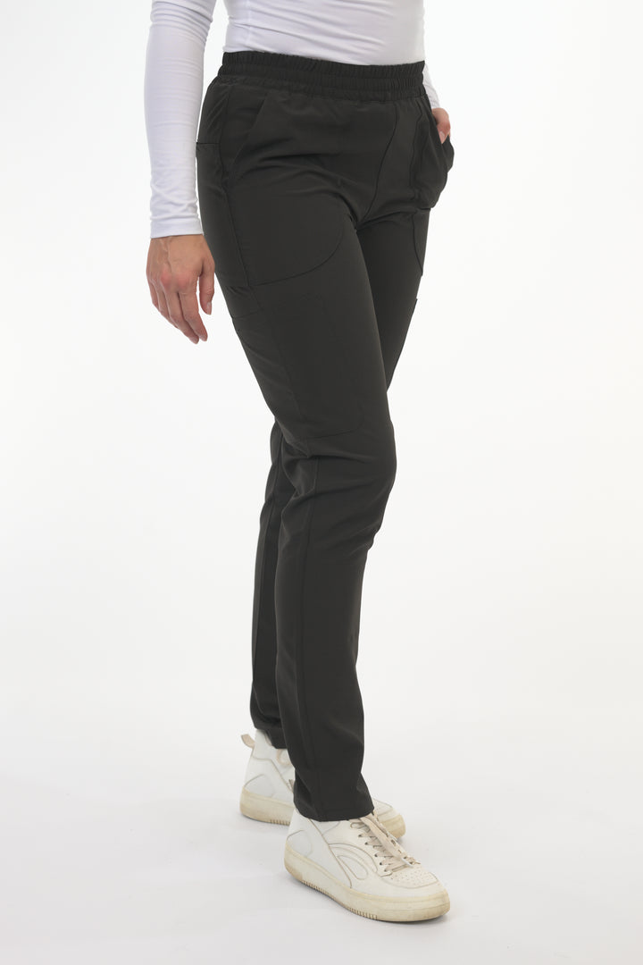 18-1048 ZINNIA UNISEX STRAIGHT-LEG UTILITY SCRUB PANT