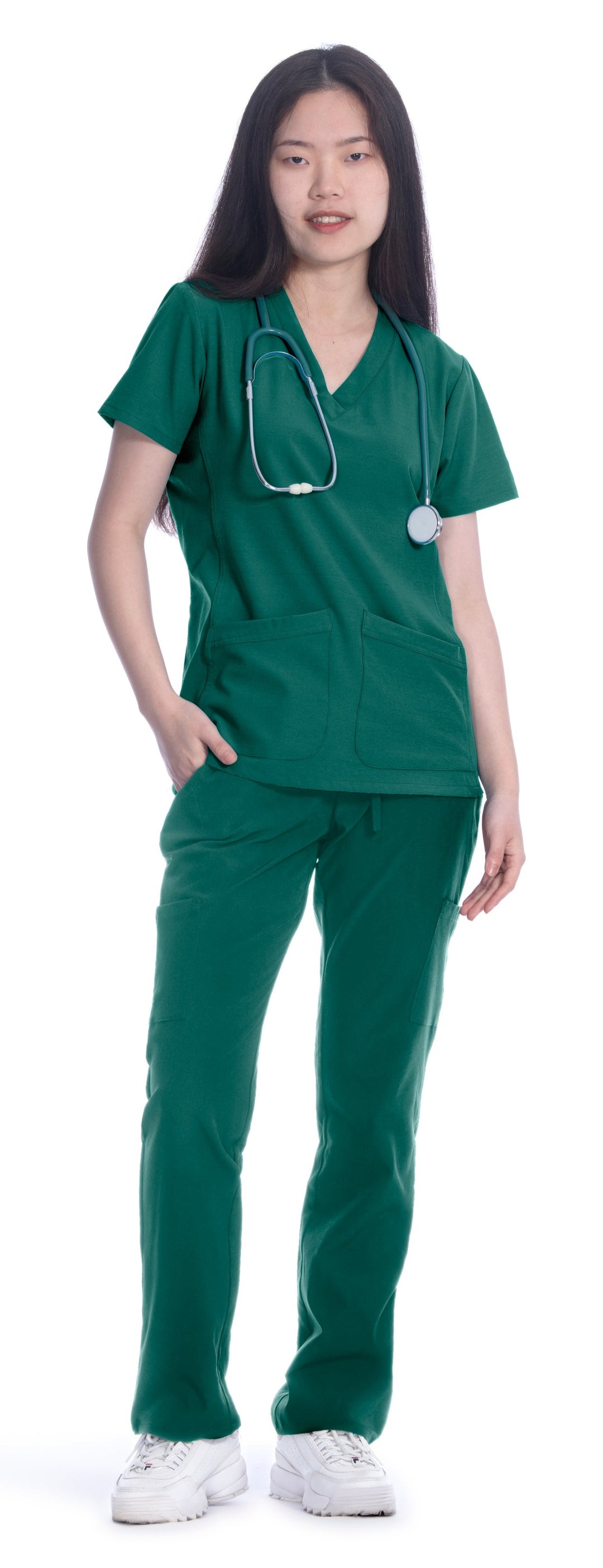 Style 1201 - 4-Way Stretch Scrub Top: The Ultimate in Comfort & Style