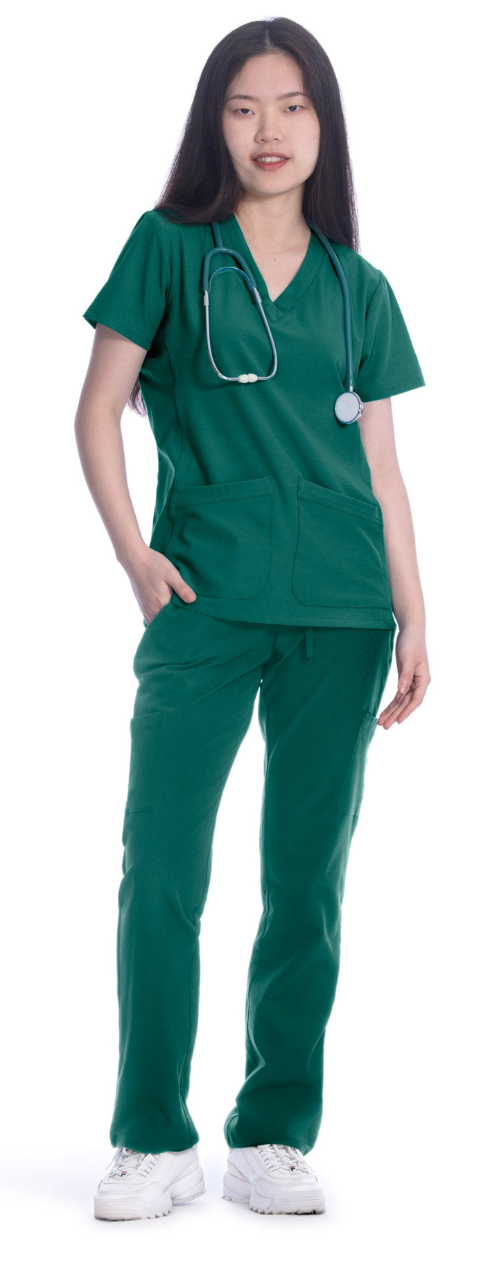 Style 1201 - 4-Way Stretch Scrub Top: The Ultimate in Comfort & Style