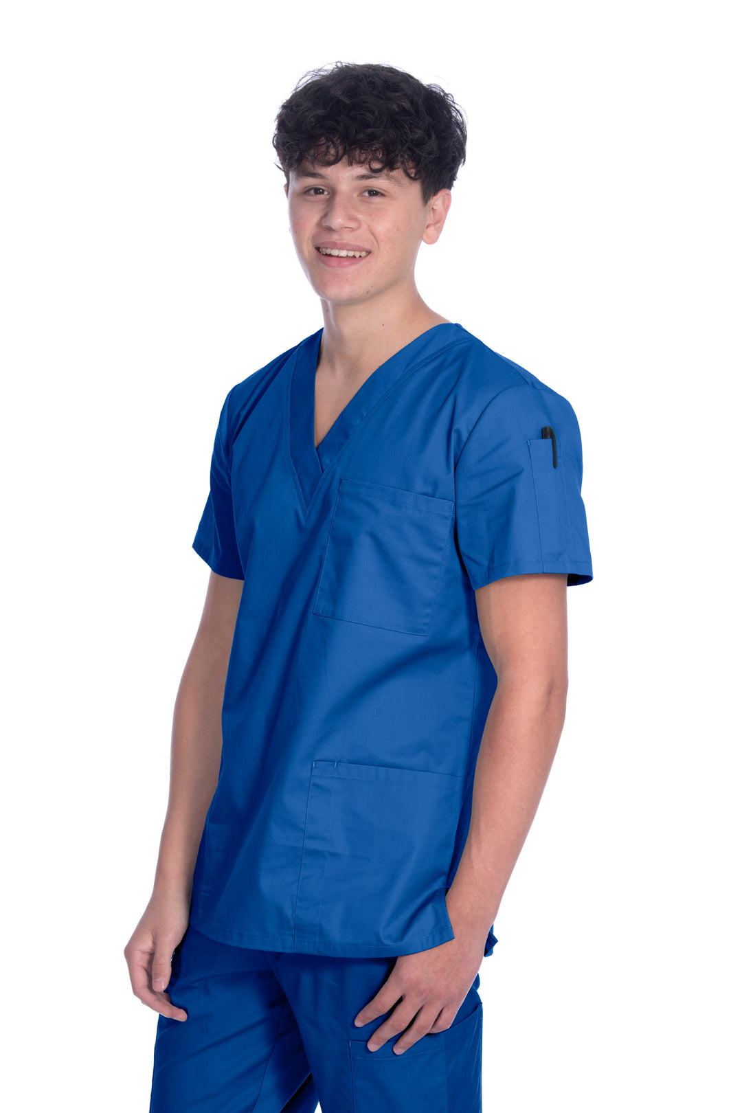 1005 Unisex Greentown Classix Soft -Neck  Scrub Top