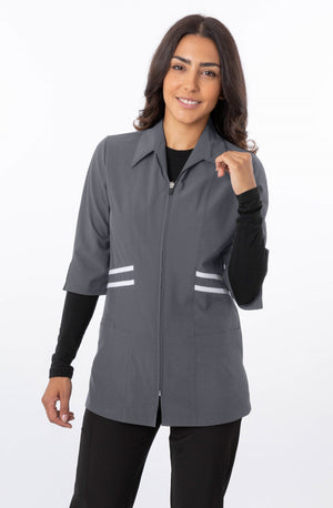 18-1565 Zinnia Chic Full Zip Jacket - Scrub Nation Canada